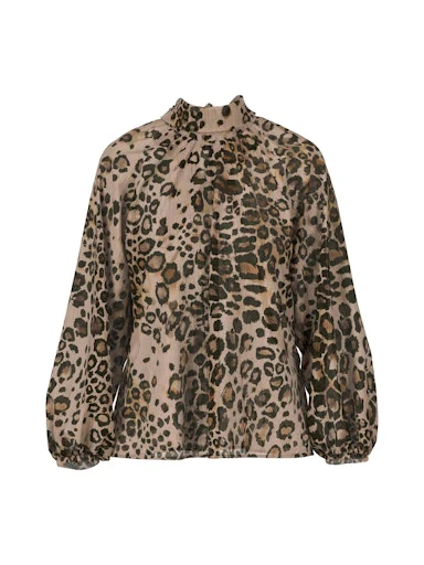 Blouses lange mouw bruin Marc Cain - Image 2