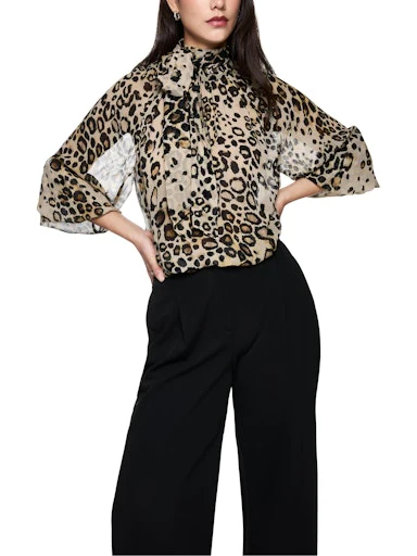 Blouses lange mouw bruin Marc Cain - Image 6