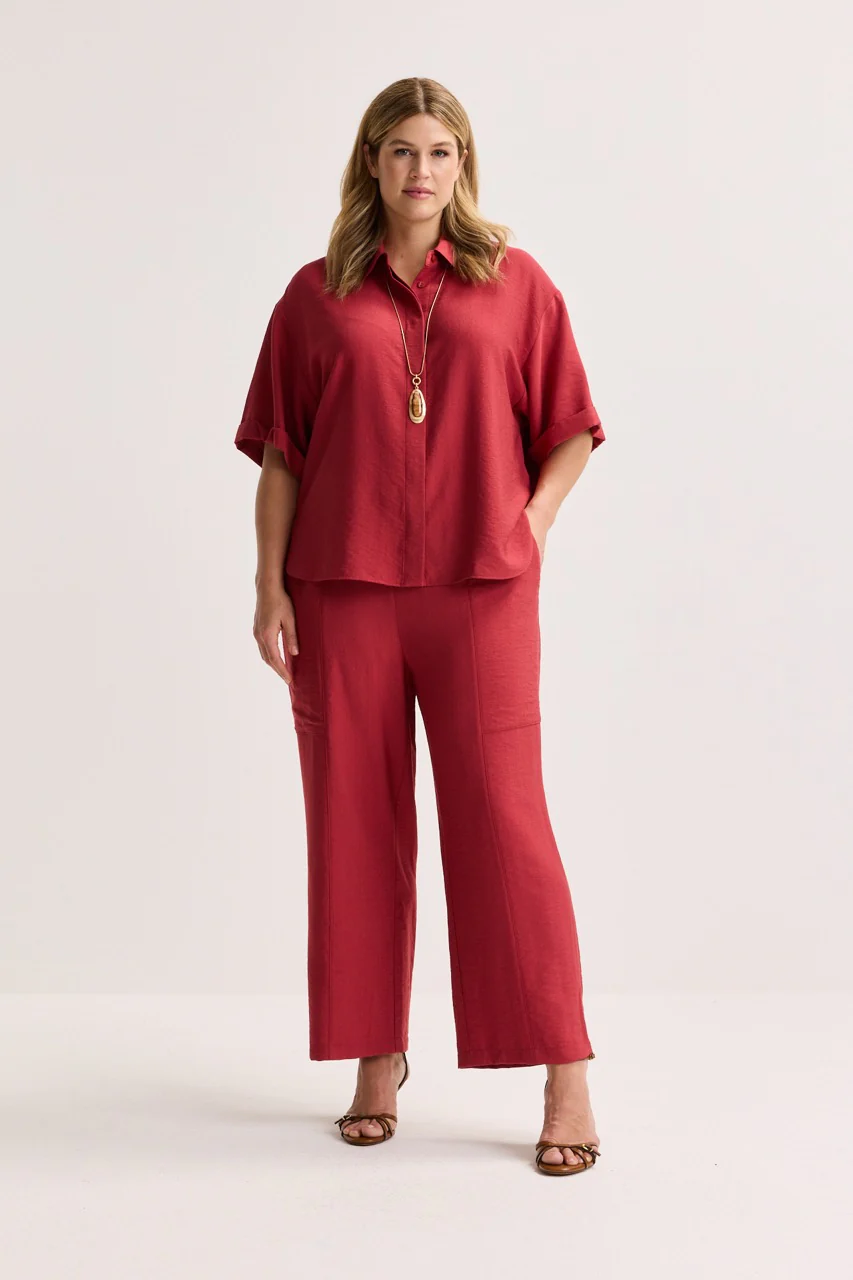 Blouses lange mouw bruin Mayerline - Image 5