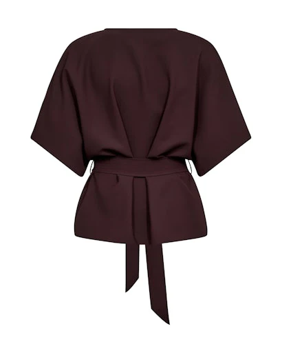 Blouses lange mouw bruin MOS MOSH - Image 2