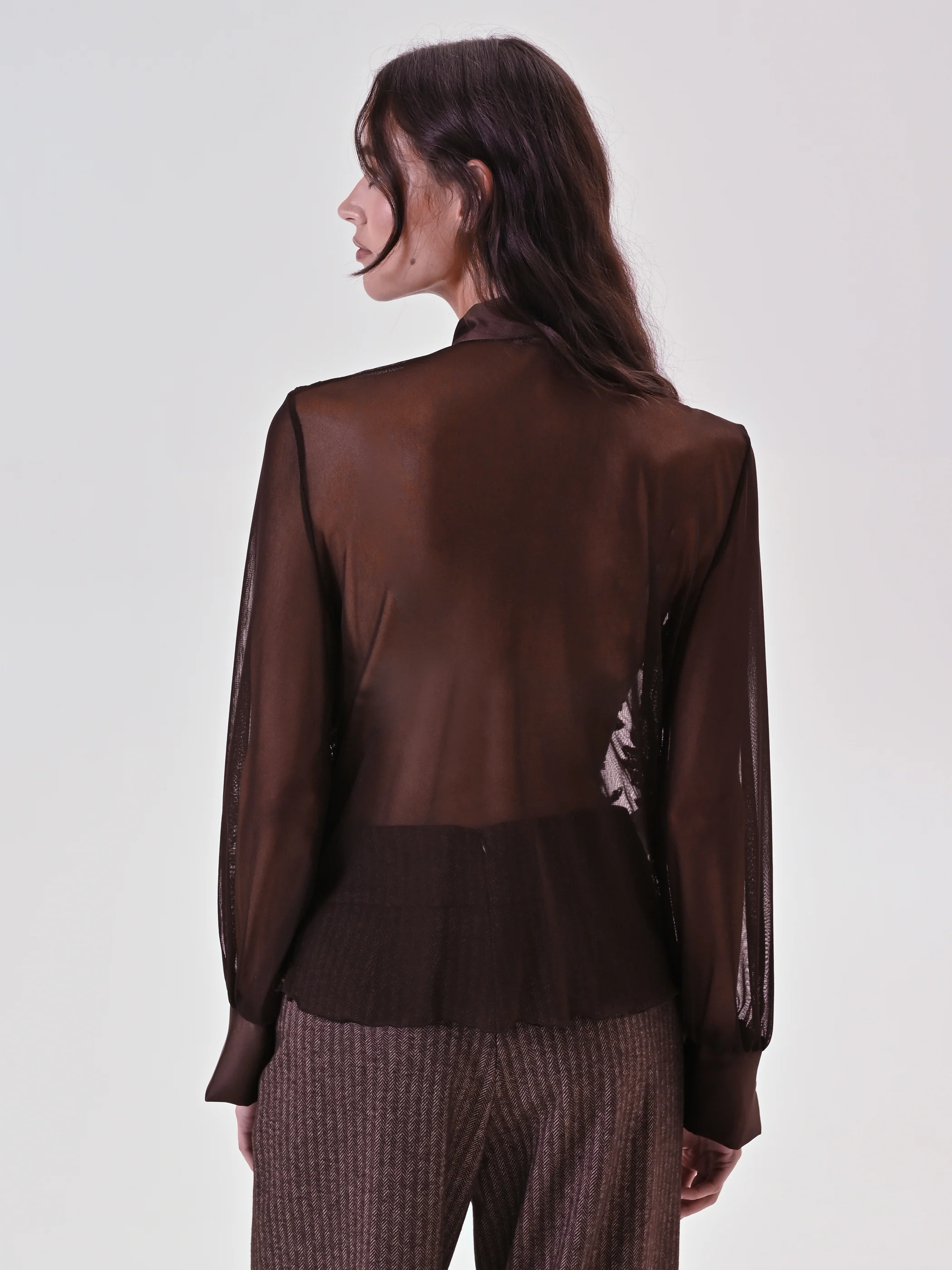 Blouses lange mouw bruin Rinascimento - Image 3
