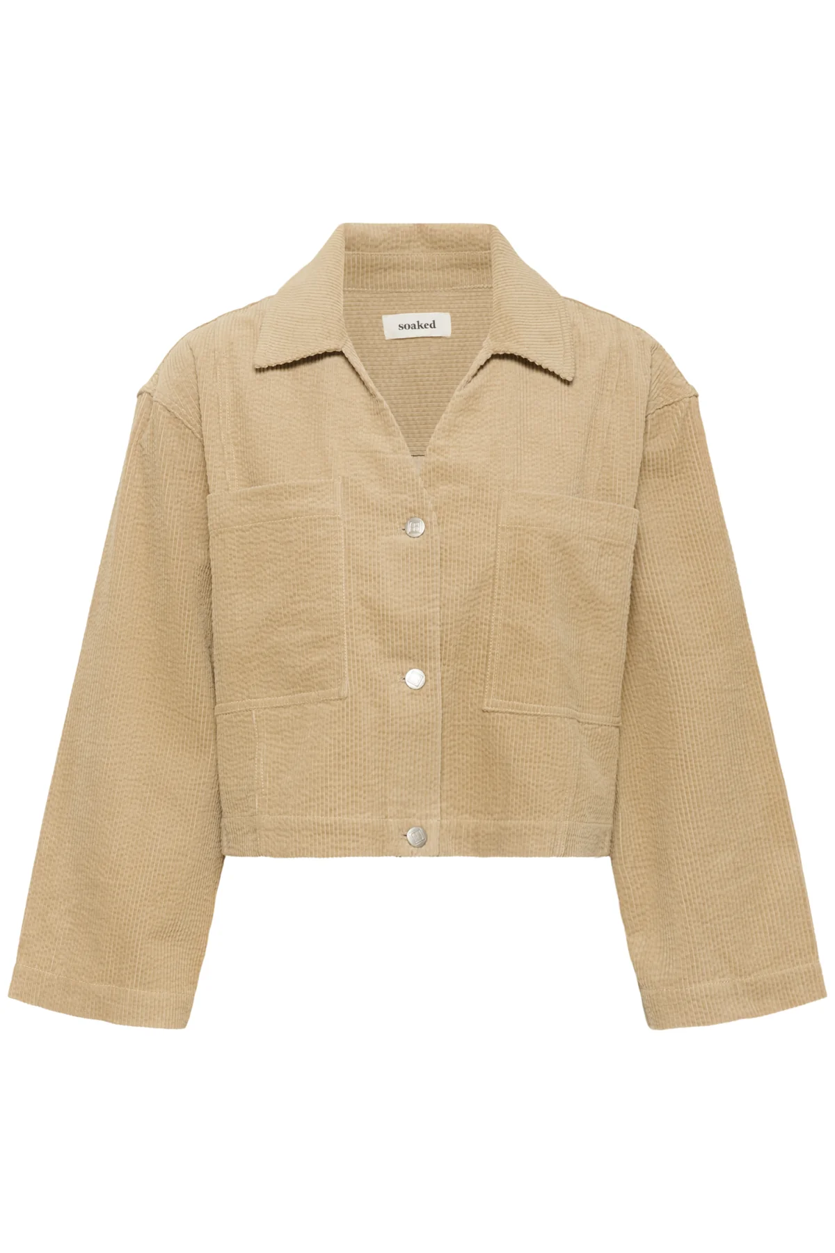 Blouses lange mouw bruin Soaked In Luxury - Image 2