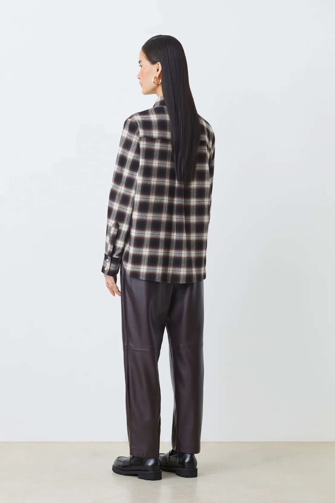 Blouses lange mouw bruin Suncoo Paris - Image 3