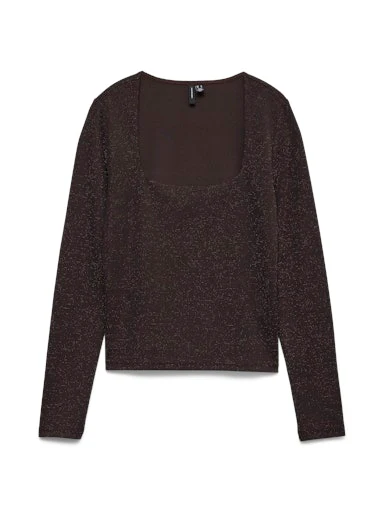 Blouses lange mouw bruin VERO MODA