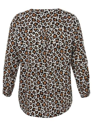 Blouses lange mouw bruin Via Appia Due - Image 2