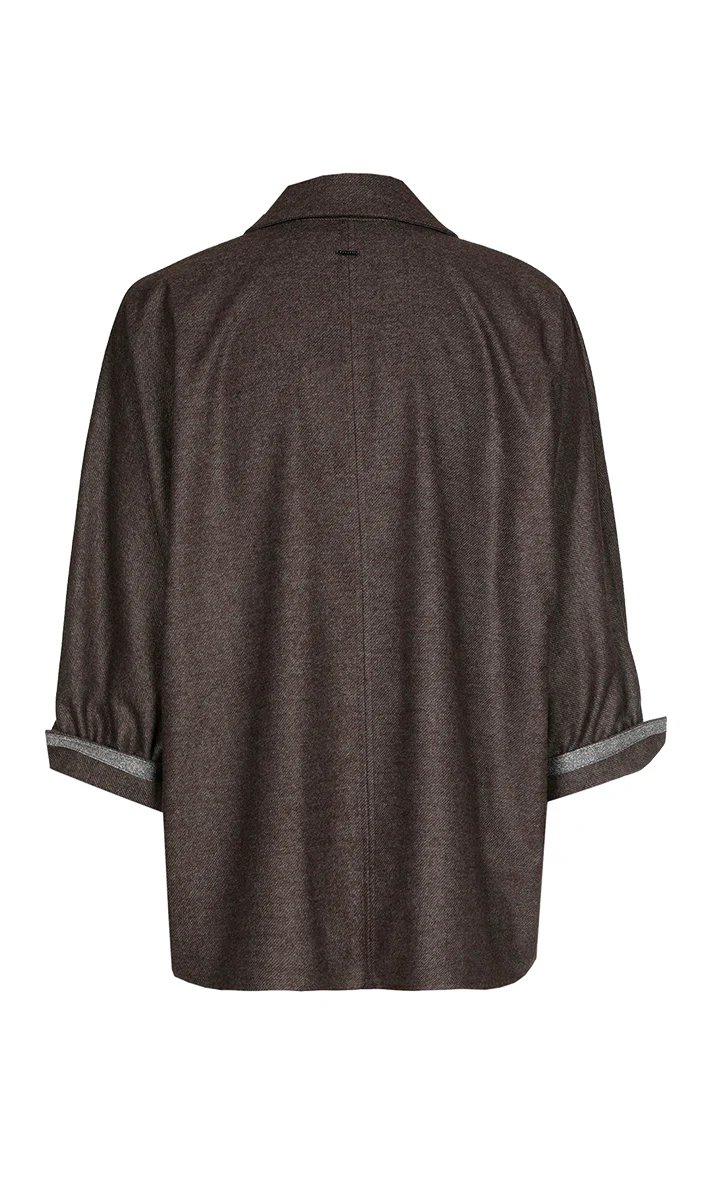 Blouses lange mouw bruin Xandres - Image 2