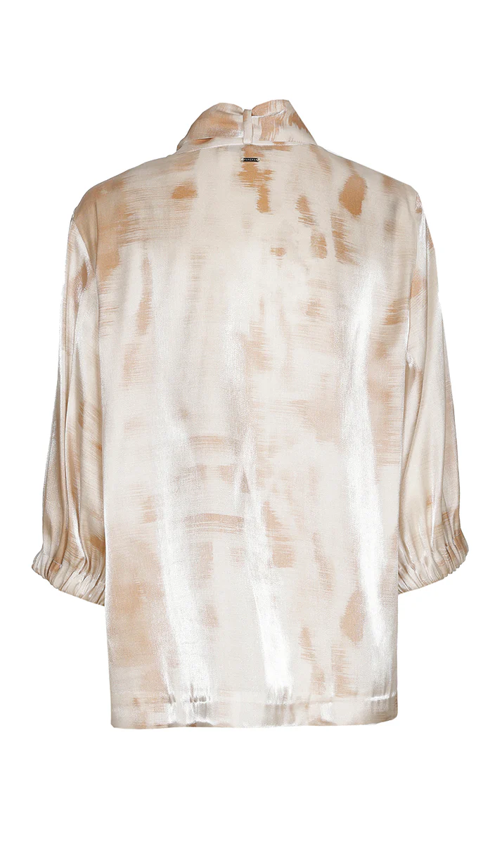 Blouses lange mouw bruin Xandres - Image 2