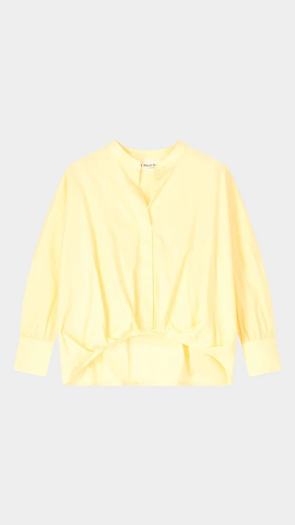 Blouses lange mouw geel BLACK ROSE