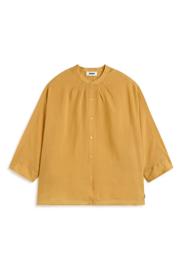 Blouses lange mouw geel ECOALF - Image 2