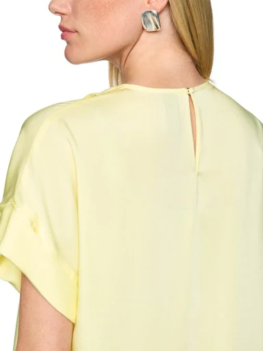 Blouses korte mouw geel Marc Cain - Image 5