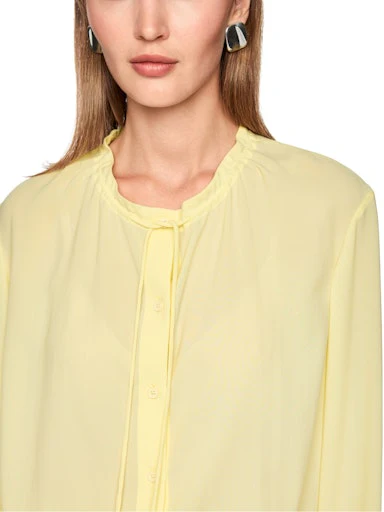Blouses lange mouw geel Marc Cain Sports - Image 4