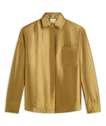 Blouses lange mouw goud JOSH V - Image 4