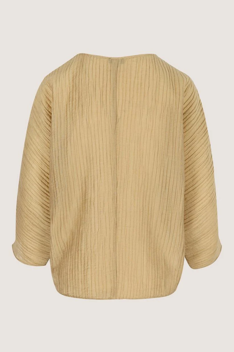 Blouses lange mouw goud Mayerline - Image 4