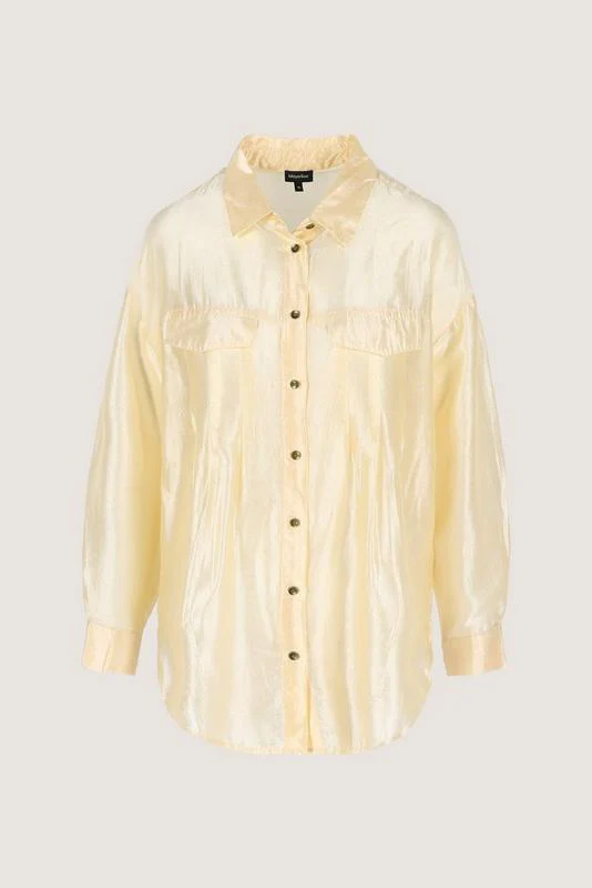 Blouses lange mouw goud Mayerline - Image 3