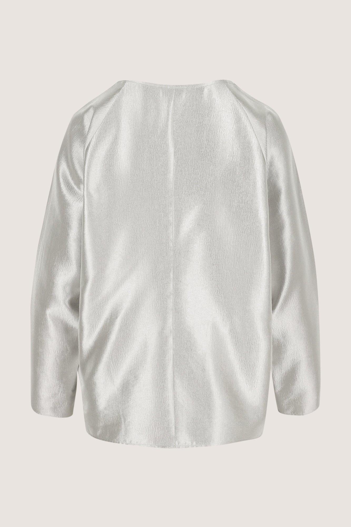 Blouses lange mouw grijs Améline - Image 3