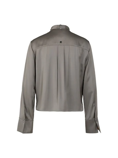 Blouses lange mouw grijs Marc Cain - Image 2