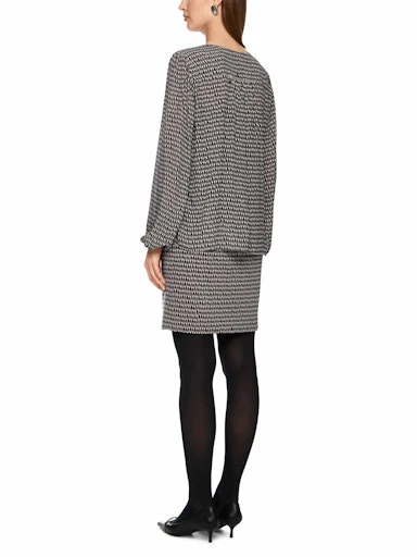 Blouses lange mouw grijs Marc Cain - Image 3