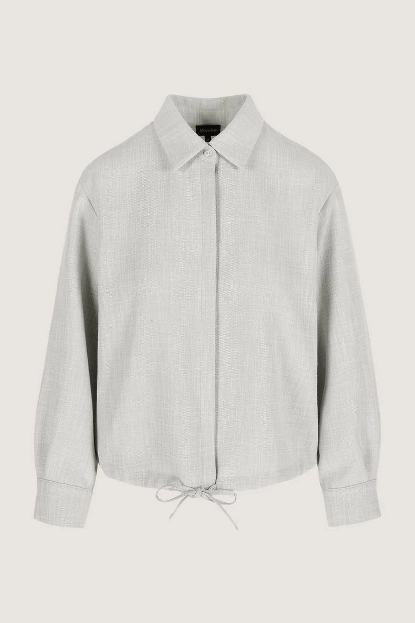 Blouses lange mouw grijs Mayerline - Image 4