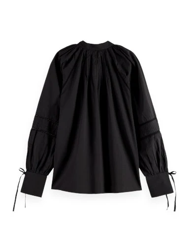 Blouses lange mouw zwart Scotch & Soda - Image 3