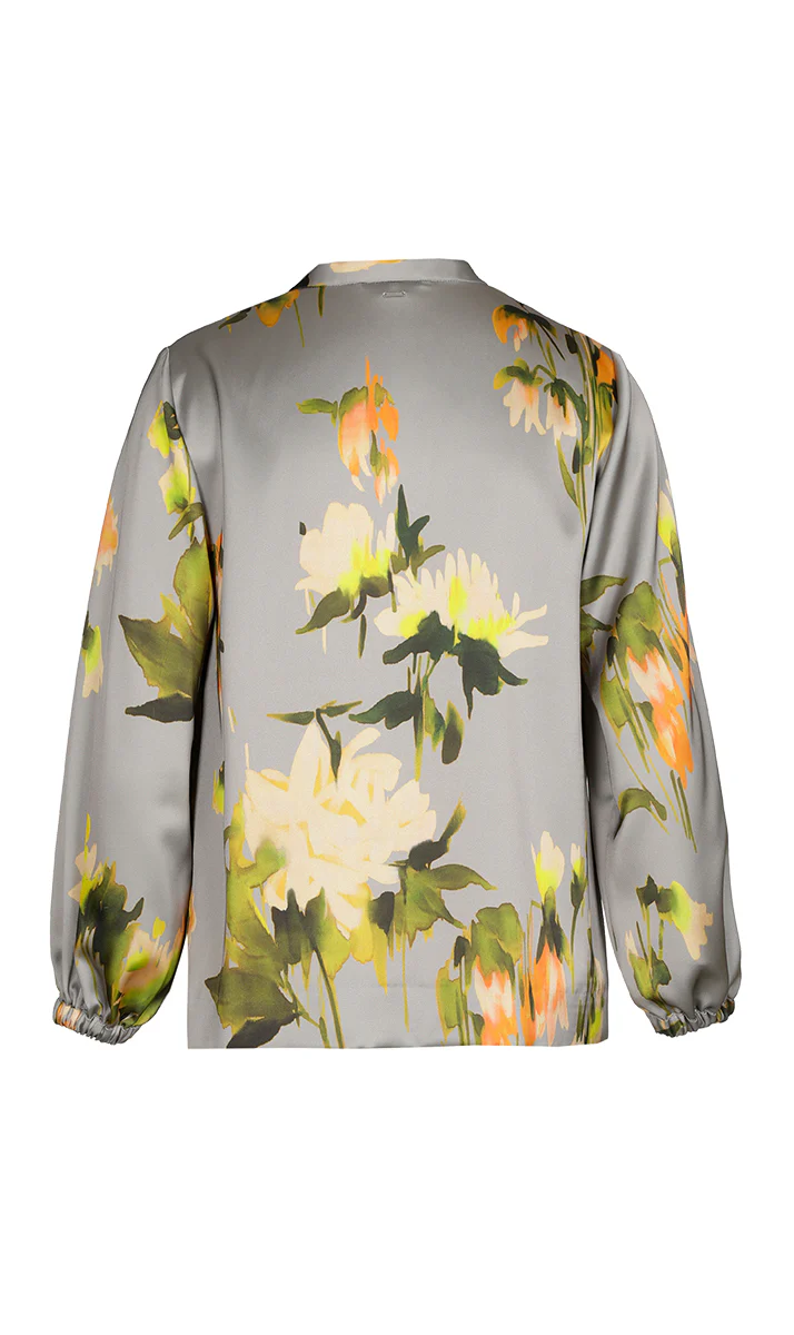 Blouses lange mouw grijs Xandres Gold - Image 2