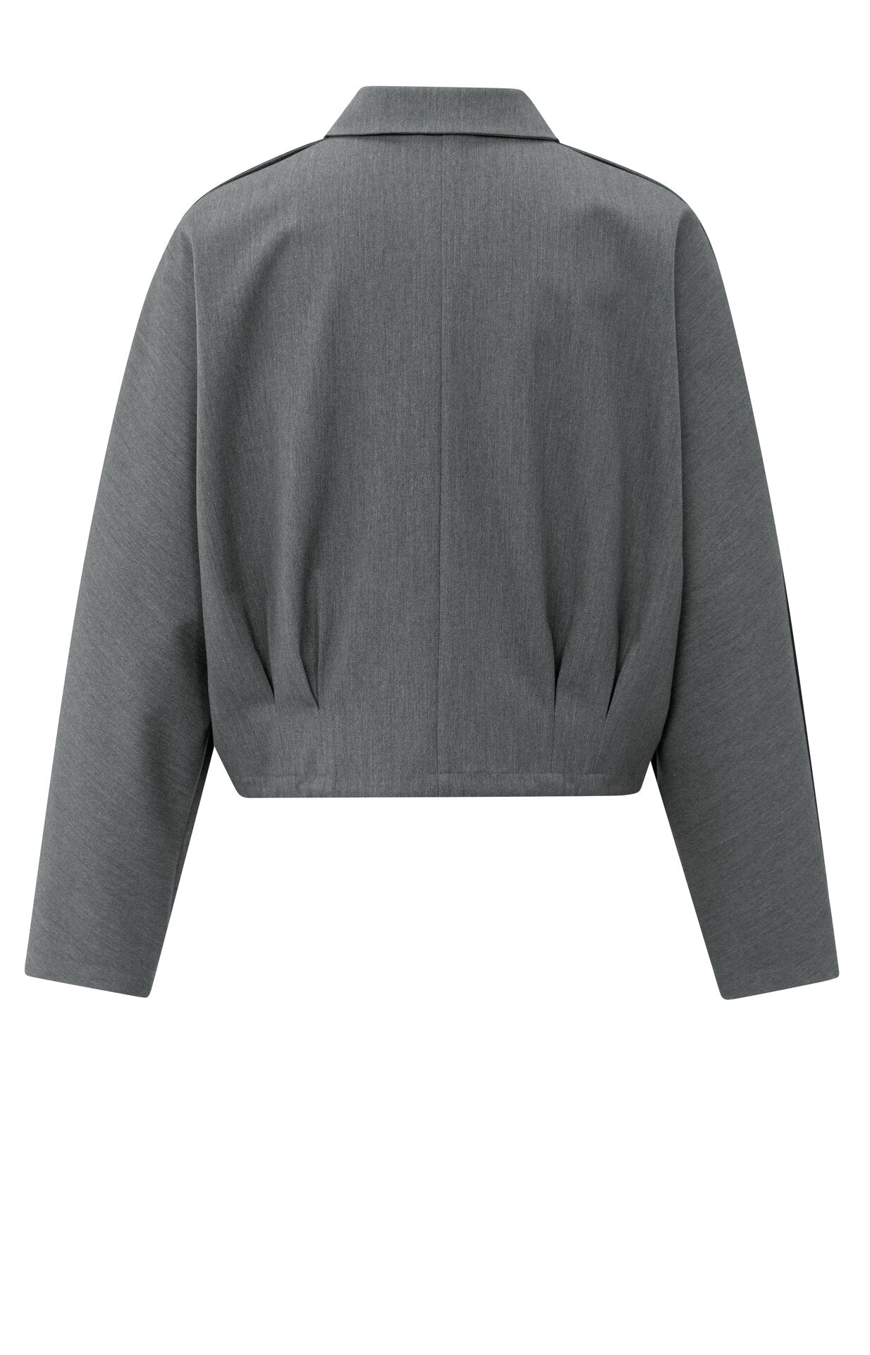 Blouses lange mouw grijs YAYA - Image 2