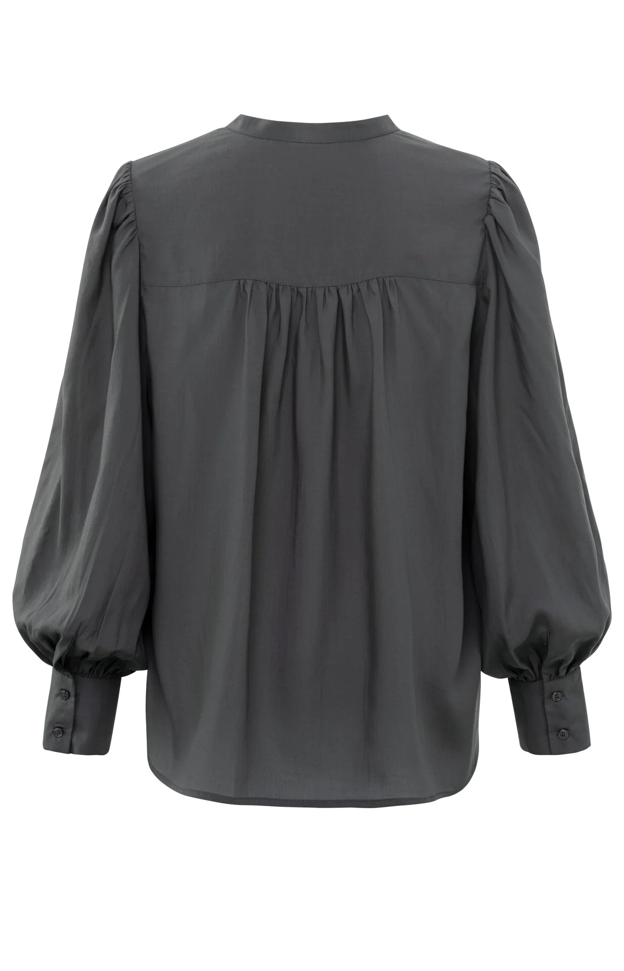 Blouses lange mouw grijs YAYA - Image 2