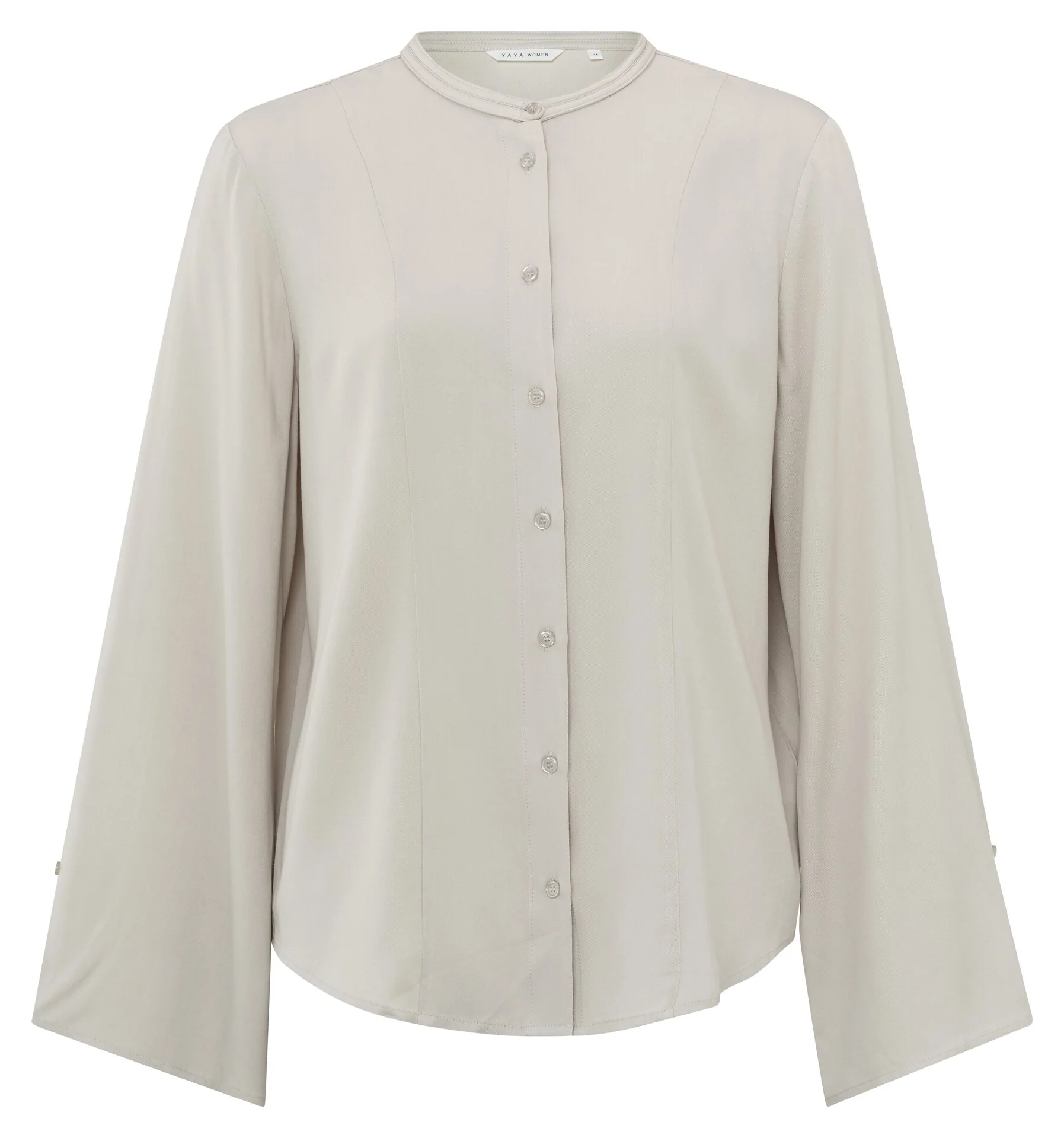 Blouses lange mouw grijs YAYA - Image 2