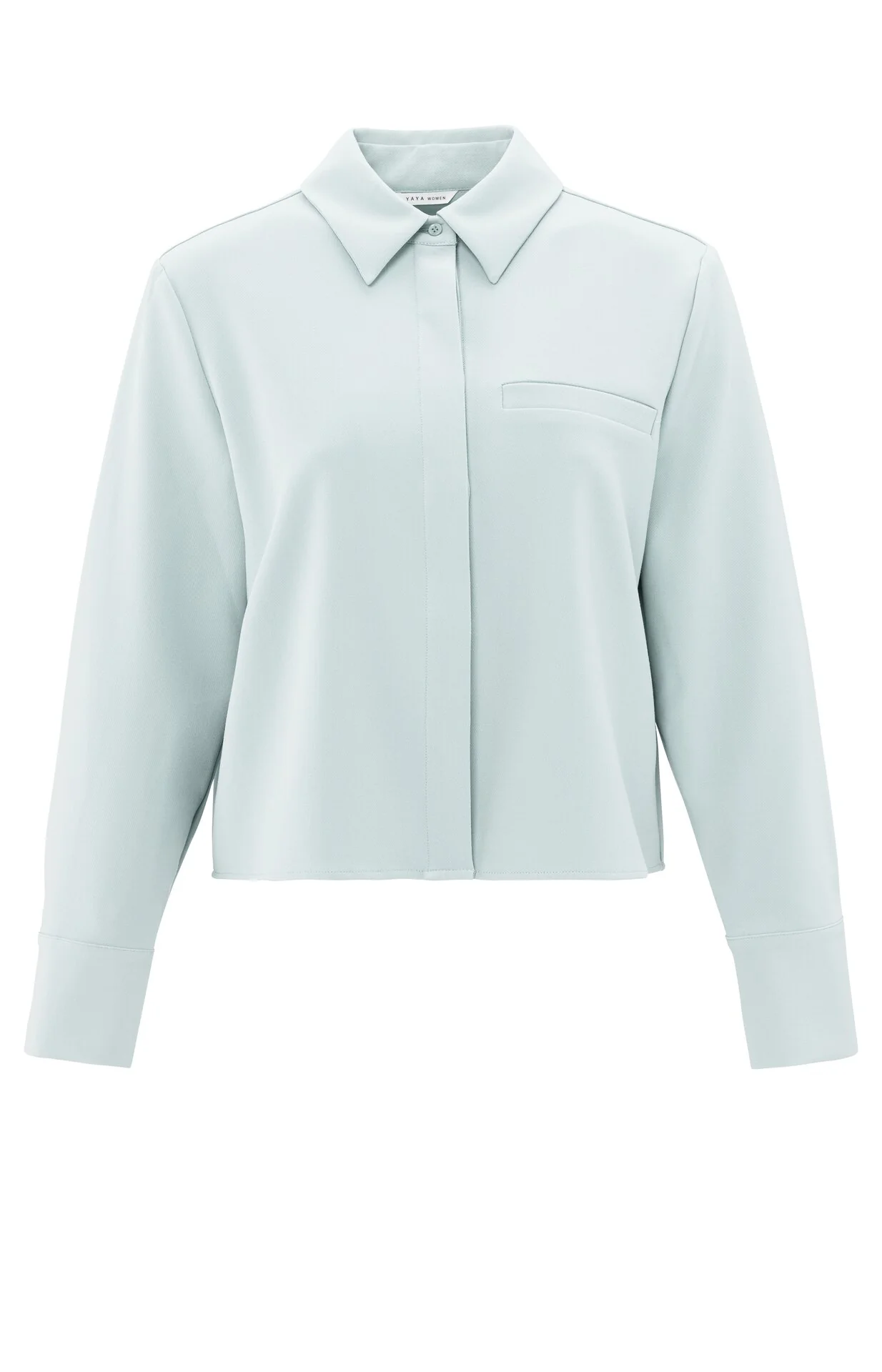 Blouses lange mouw grijs YAYA - Image 2