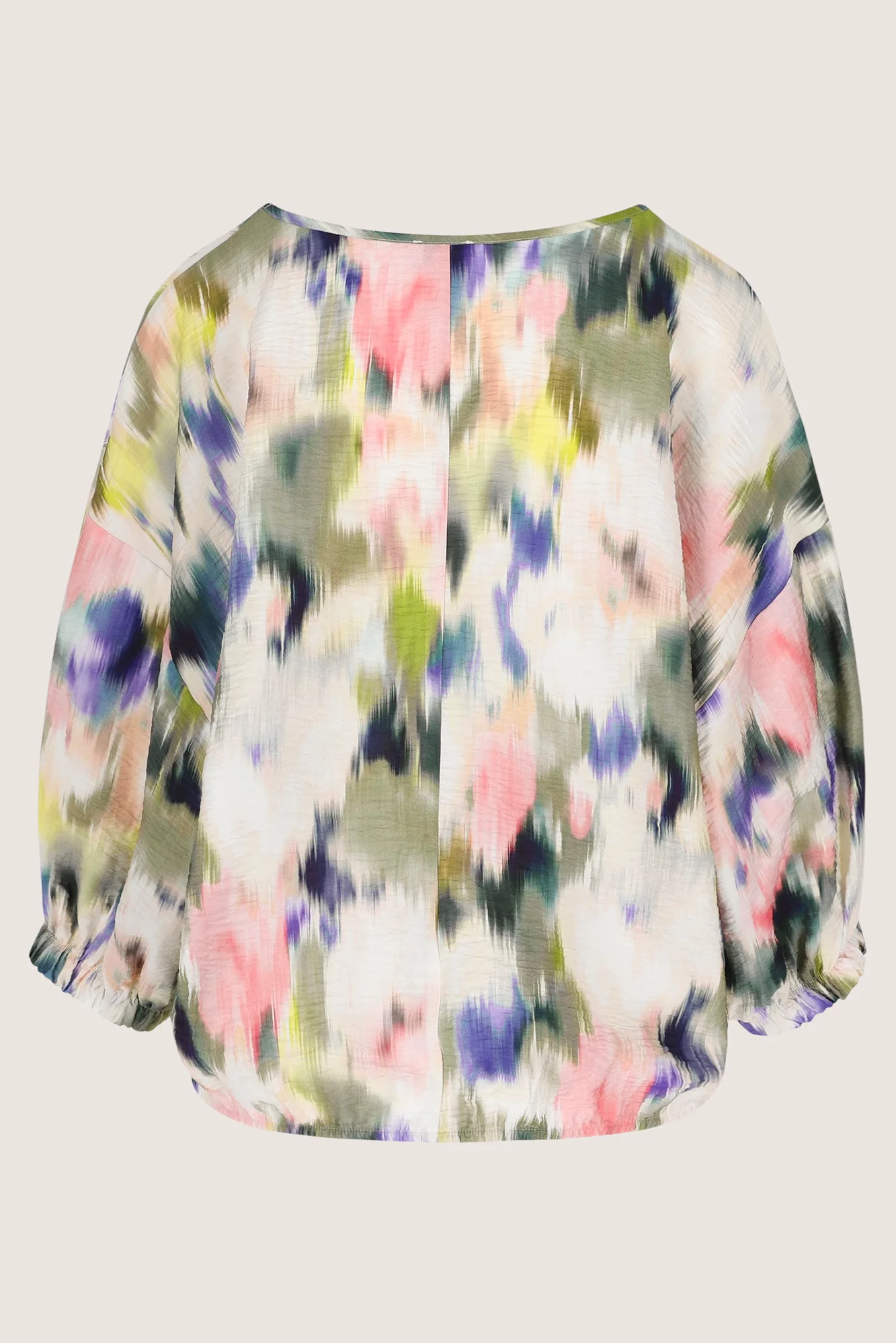Blouses lange mouw groen Améline - Image 2