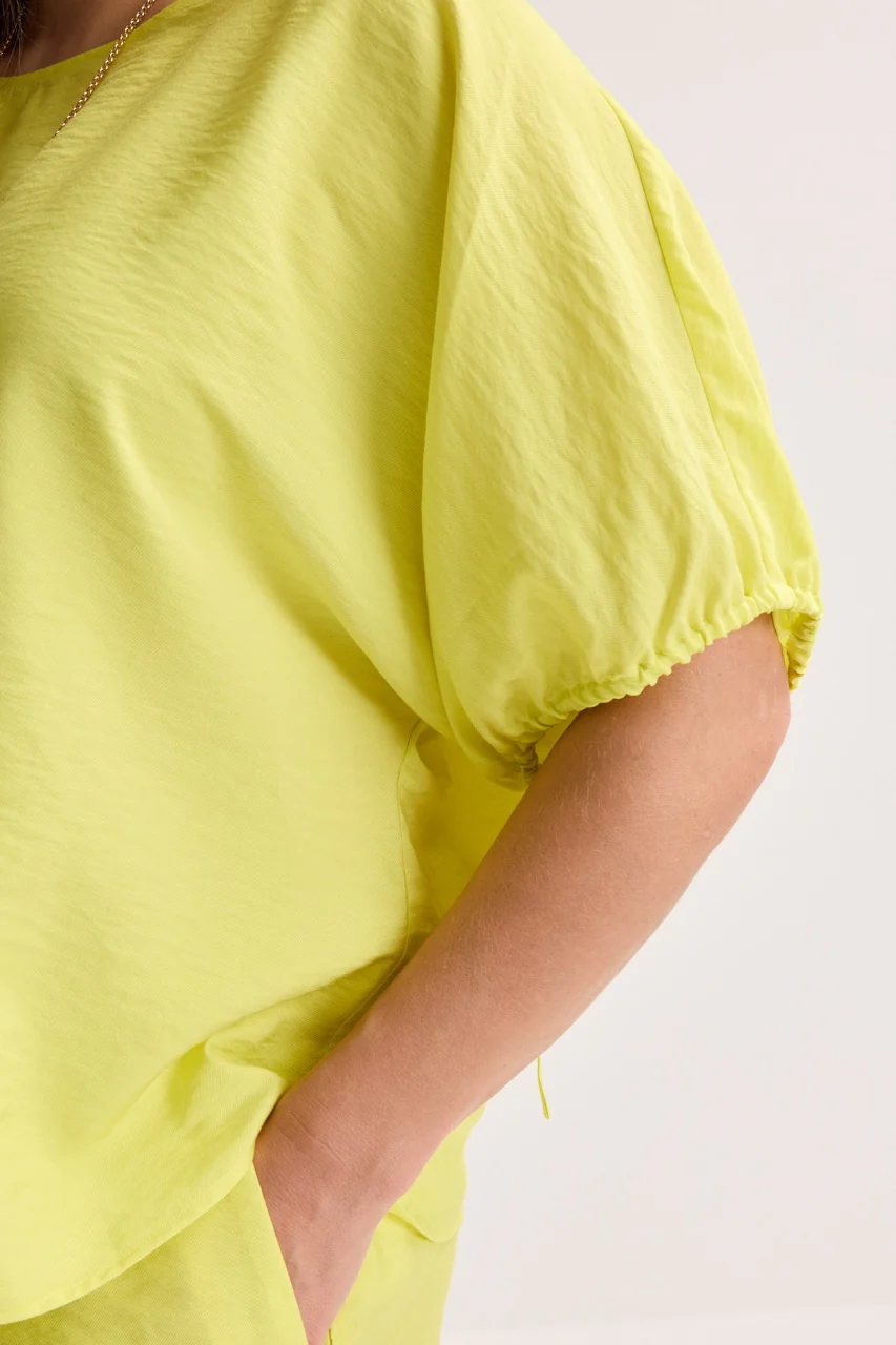 Blouses lange mouw groen Améline - Image 4