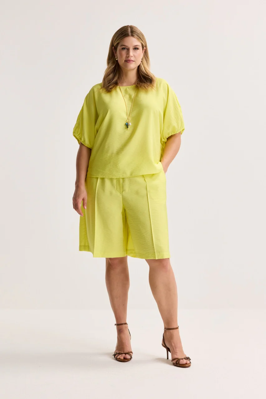 Blouses lange mouw groen Améline - Image 7