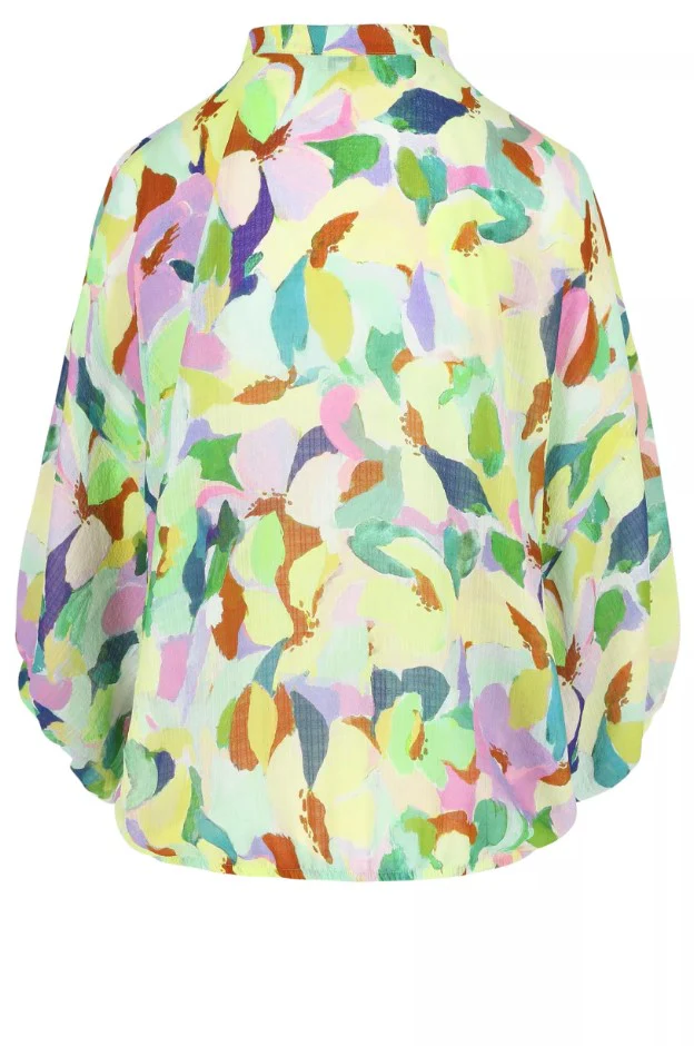 Blouses lange mouw groen Améline - Image 3