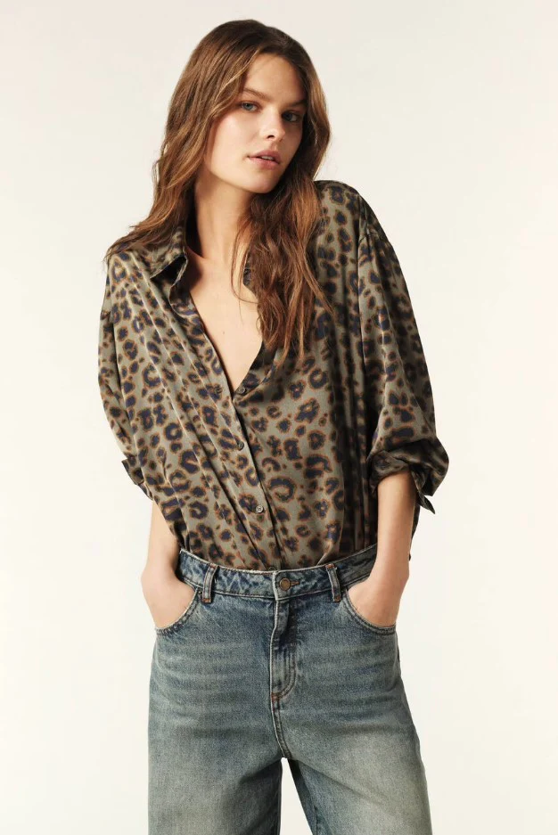 Blouses lange mouw groen ba&sh
