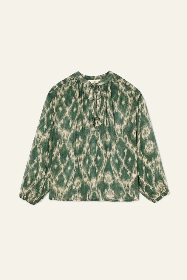 Blouses lange mouw groen ba&sh - Image 3