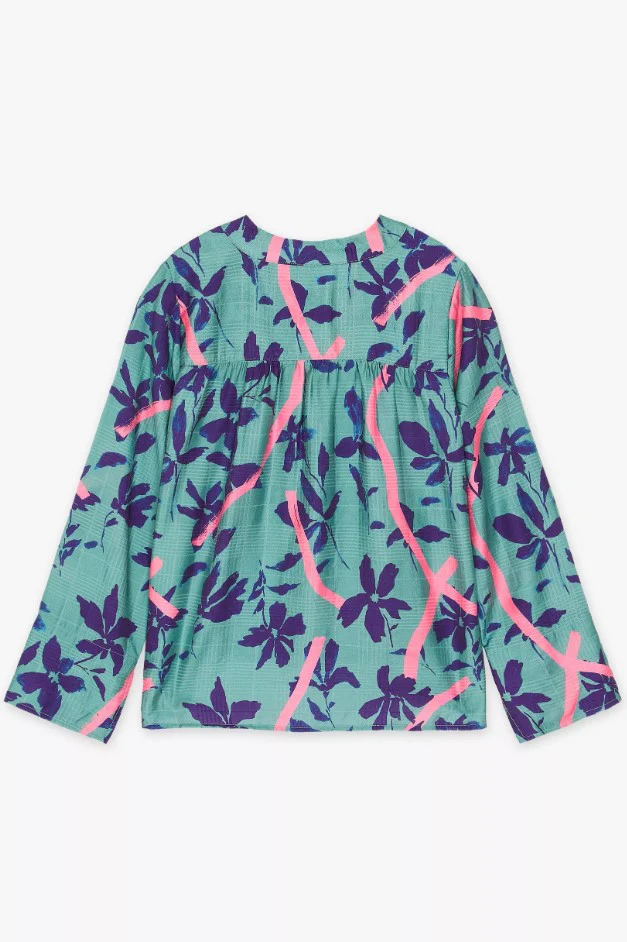 Blouses lange mouw groen CKS - Image 3