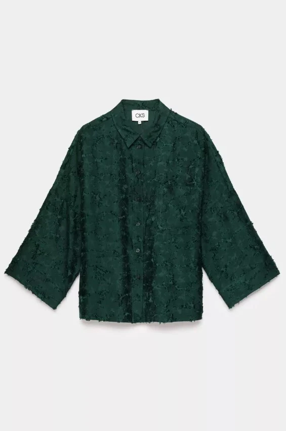 Blouses lange mouw groen CKS - Image 5
