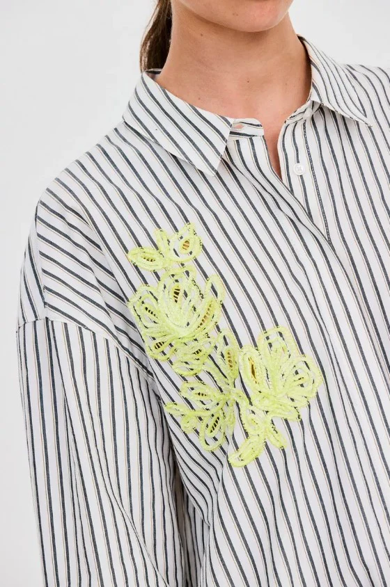 Blouses lange mouw groen CKS - Image 5