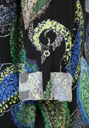 Blouses lange mouw groen Doris Streich - Image 3