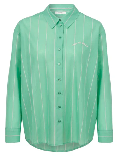 Blouses lange mouw groen eiszeit