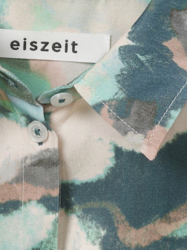 Blouses lange mouw groen eiszeit - Image 3