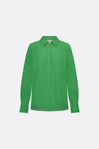 Blouses lange mouw groen Fabienne Chapot
