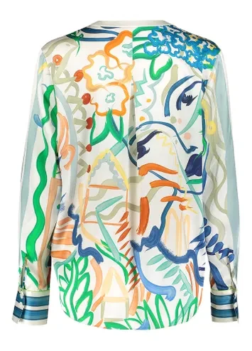 Blouses lange mouw groen Herzen's Angelegenheit - Image 2