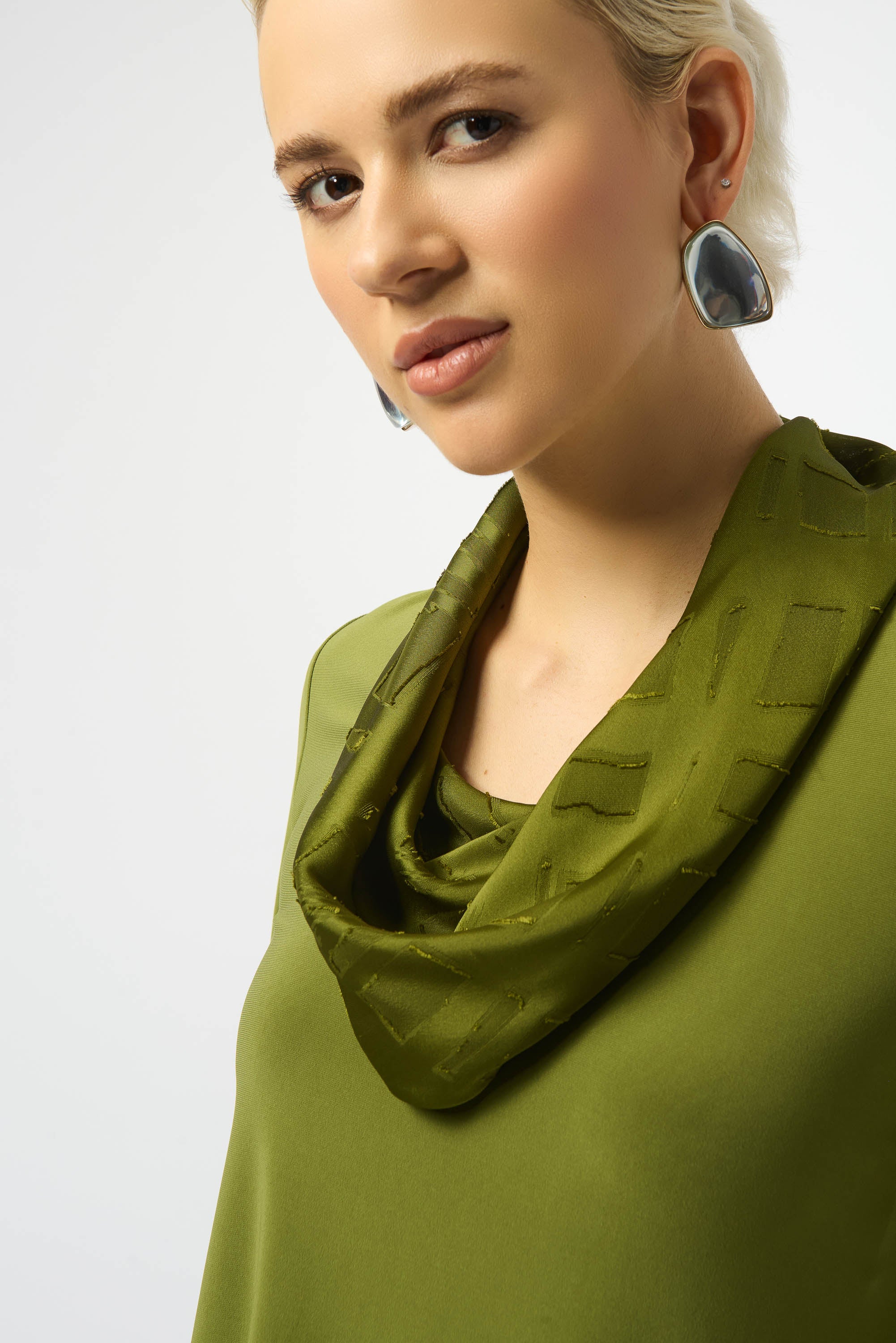 Blouses lange mouw groen Joseph Ribkoff - Image 5