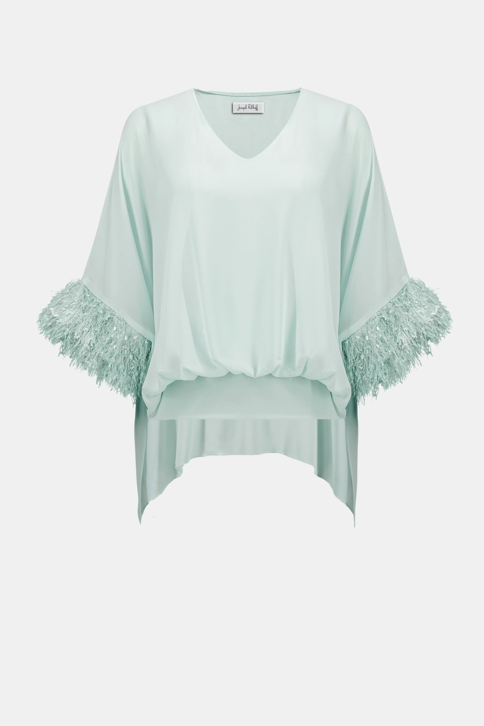 Blouses lange mouw groen Joseph Ribkoff - Image 2