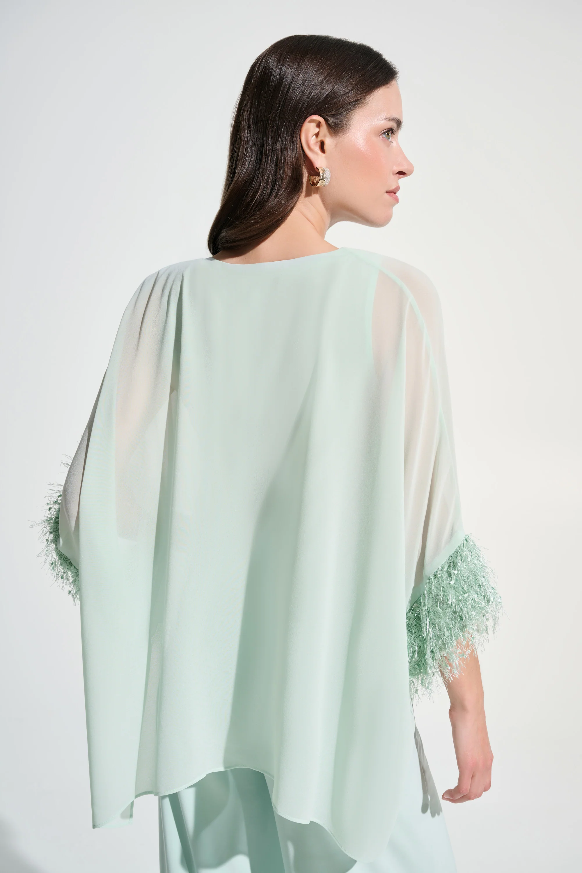 Blouses lange mouw groen Joseph Ribkoff - Image 4