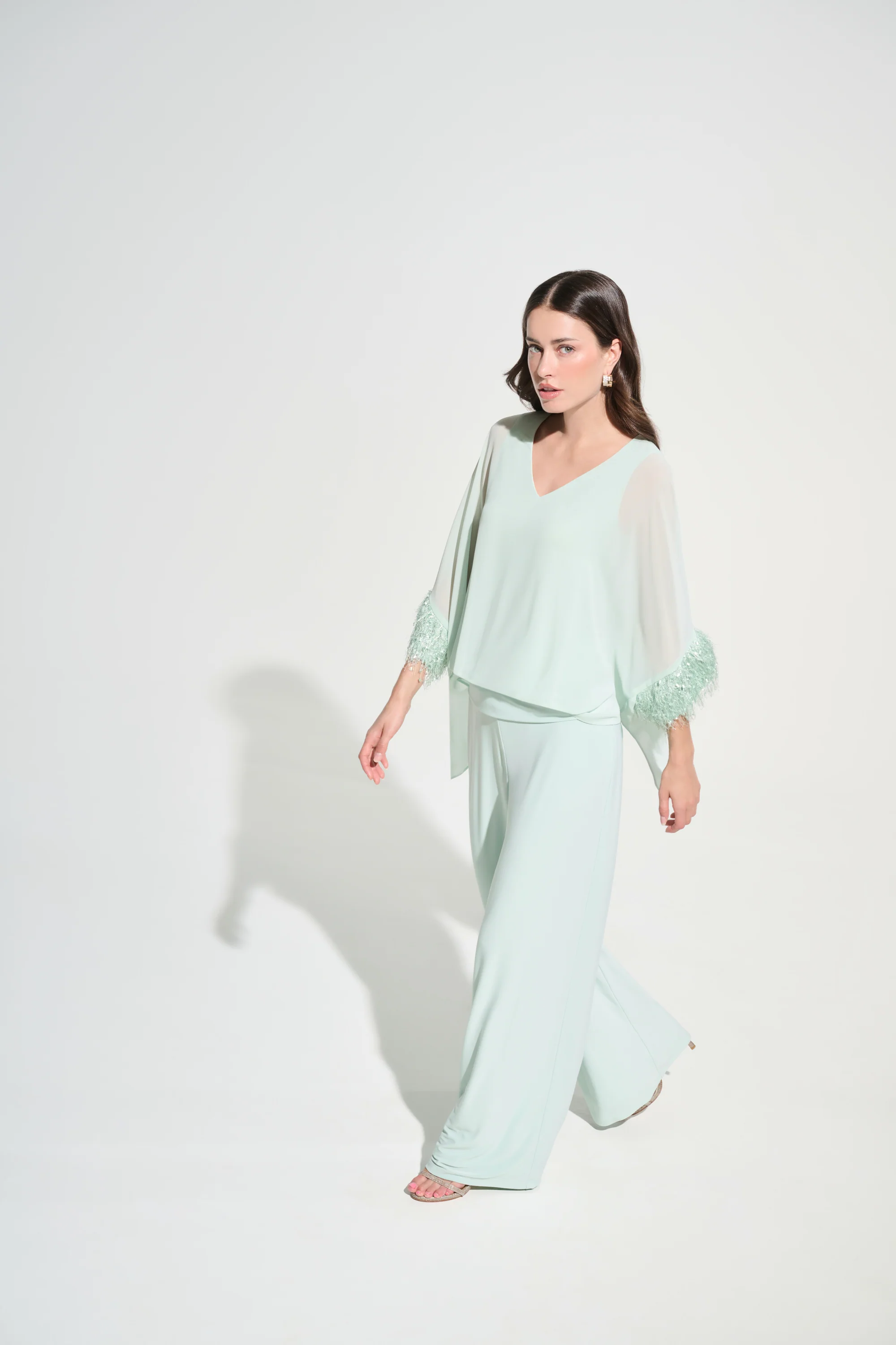 Blouses lange mouw groen Joseph Ribkoff - Image 6