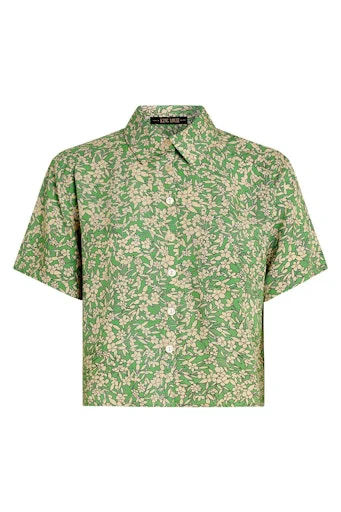 Blouses korte mouw groen King Louie - Image 2