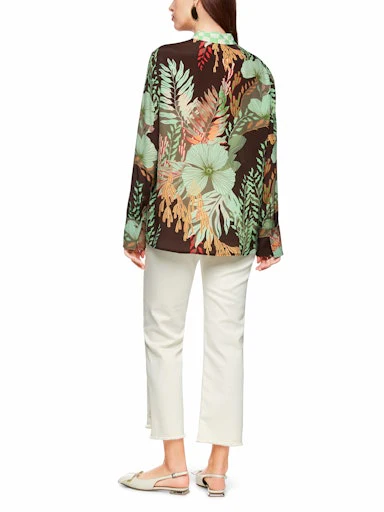 Blouses lange mouw groen Marc Cain - Image 4