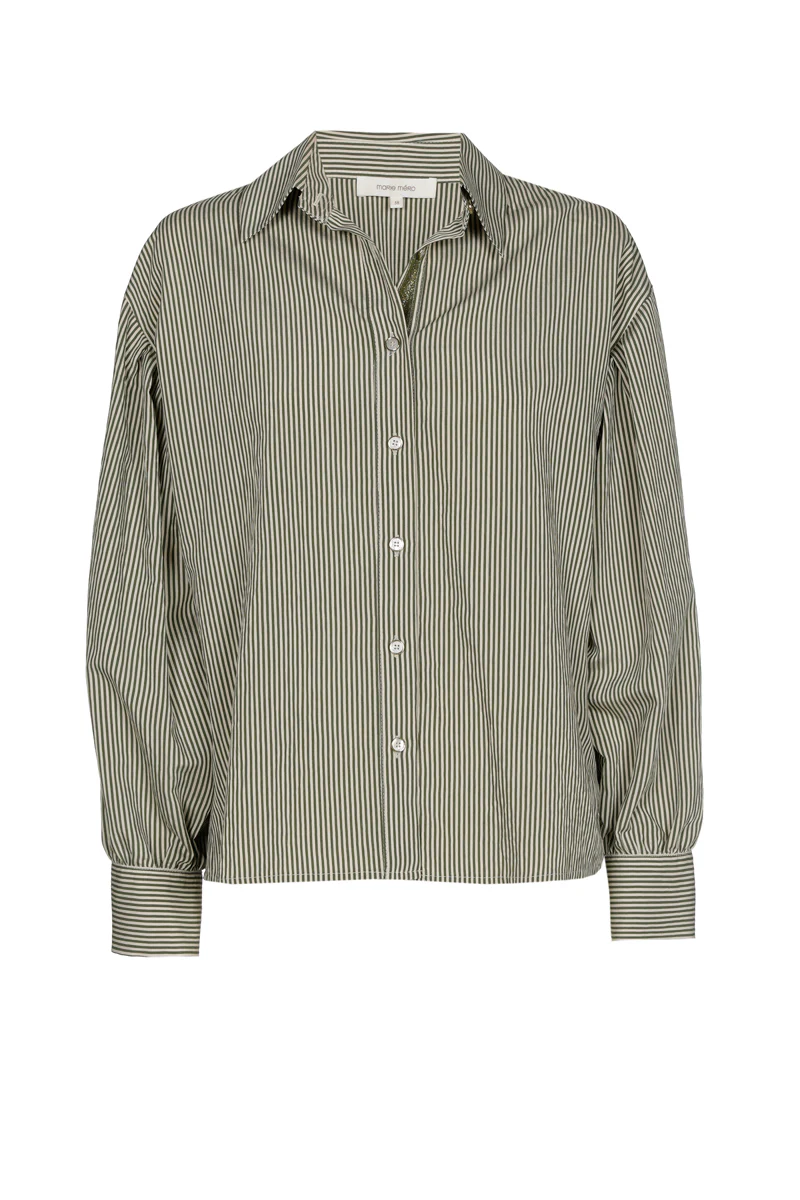 Blouses lange mouw groen Marie Méro - Image 3