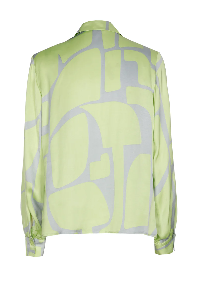 Blouses lange mouw groen Marie Méro - Image 2